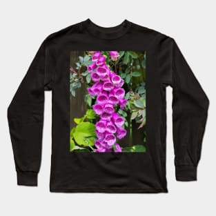 flower, bell, beautiful, love, love, pink Long Sleeve T-Shirt